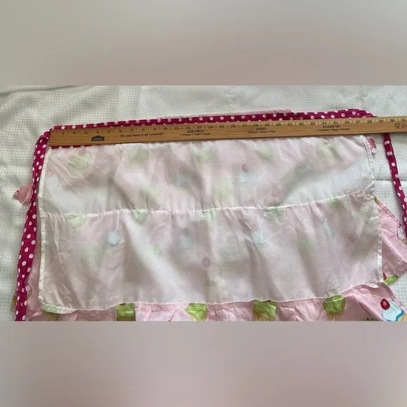 Gourmet Club Pink Cupcake Layered Apron